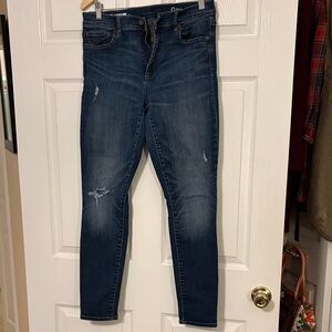 True skinny distressed